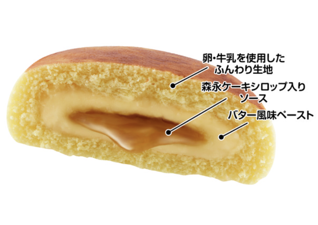2020年9月25日リニューアル発売の『ホットケーキまん』画像2